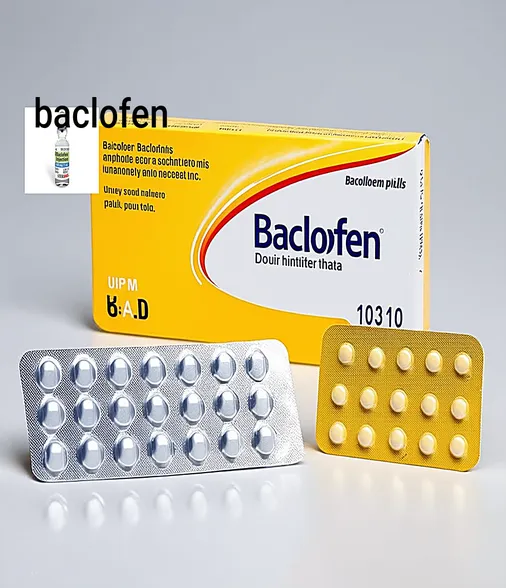 Baclofen nombre comercial y generico